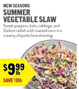 New Seasons Market New Seasons Summer Vegetable Slaw offer