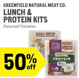 New Seasons Market Greenfield natural meat co. lunch & protein kits offer