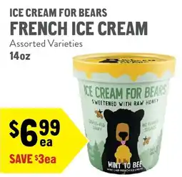 New Seasons Market Ice cream for bears french ice cream offer