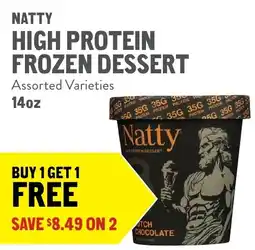 New Seasons Market Natty high protein frozen dessert offer