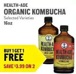 New Seasons Market Health-ade organic kombucha offer