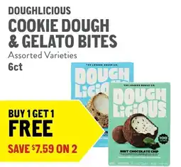 New Seasons Market Doughlicious cookie dough & gelato bites offer