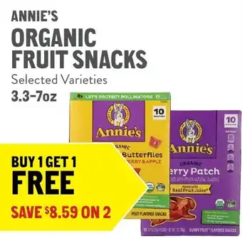 Annie's organic fruit snacks