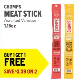 New Seasons Market Chomps meat stick assorted varieties offer