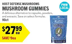 New Seasons Market Host Defense Mushroom Gummies offer