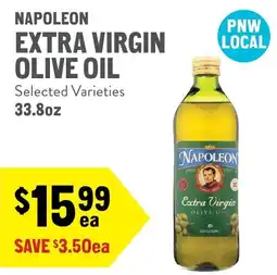 New Seasons Market Napoleon extra virgin olive oil offer