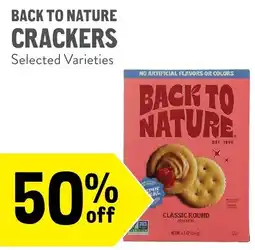 New Seasons Market Back to Nature Crackers offer