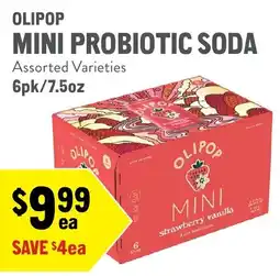 New Seasons Market Olipop mini probiotic soda offer