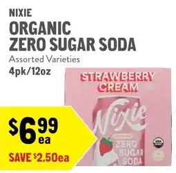 New Seasons Market Nixie organic zero sugar soda offer