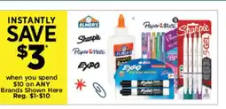 Dollar General Elmer's, Sharpie, Paper Mate, Expo Brands offer
