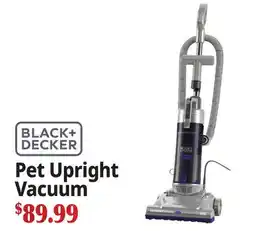 Ocean State Job Lot BLACK+DECKER Pet Upright Vacuum offer