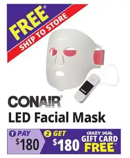 Ocean State Job Lot CONAIR LED Facial Mask offer