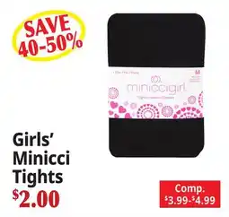 Ocean State Job Lot Girls' Minicci Tights offer