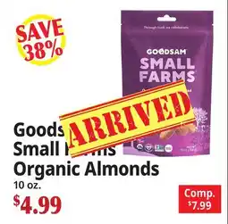 Ocean State Job Lot Goods Small Farms Organic Almonds offer