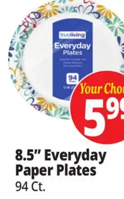 Ocean State Job Lot 8.5 Everyday Paper Plates offer