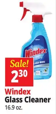 Ocean State Job Lot Windex Glass Cleaner offer