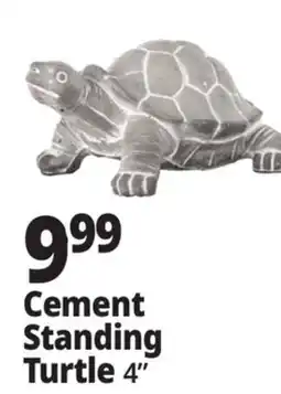 Ocean State Job Lot Cement Standing Turtle offer