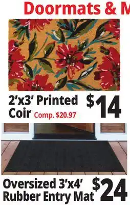Ocean State Job Lot Doormats & Mats offer