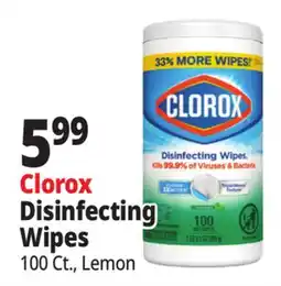 Ocean State Job Lot Clorox Disinfecting Wipes offer