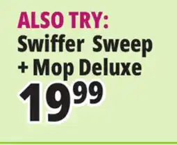 Ocean State Job Lot Swiffer Sweep + Mop Deluxe offer