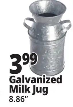 Ocean State Job Lot Galvanized Milk Jug offer