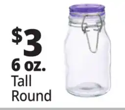 Ocean State Job Lot 6 oz. Tall Round offer