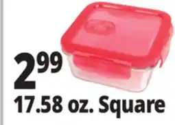 Ocean State Job Lot Glass Singles 17.58 oz. Square offer
