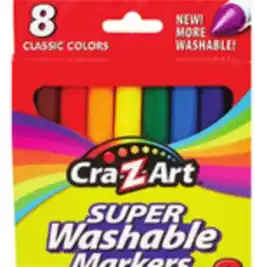 Ocean State Job Lot Cra-Z-Art 8 Ct. Washable Markers offer