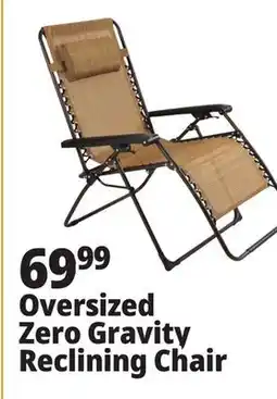 Ocean State Job Lot Oversized Zero Gravity Reclining Chair offer