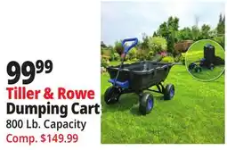 Ocean State Job Lot Tiller & Rowe Dumping Cart offer