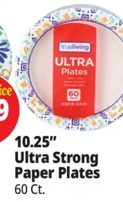 Ocean State Job Lot 10.25 Ultra Strong Paper Plates offer