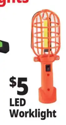 Ocean State Job Lot LED Worklight offer