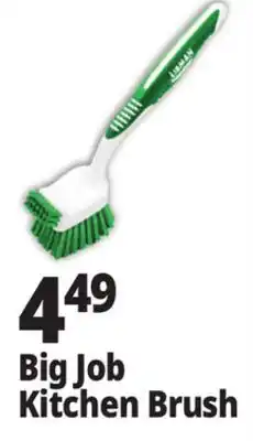 Ocean State Job Lot Big Job Kitchen Brush offer