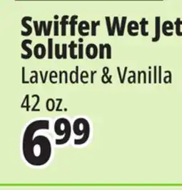 Ocean State Job Lot Swiffer Wet Jet Solution offer