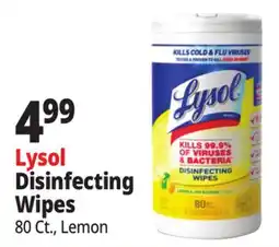Ocean State Job Lot Lysol Disinfecting Wipes offer