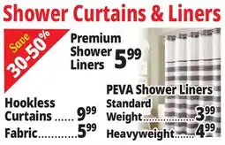 Ocean State Job Lot Shower Curtains & Liners offer