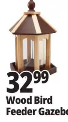 Ocean State Job Lot Wood Bird Feeder Gazebo offer