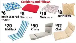 Ocean State Job Lot Cushions and Pillows offer