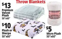 Ocean State Job Lot Throw Blankets offer