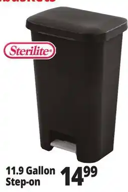 Ocean State Job Lot Sterilite 11.9 Gallon Step-on offer
