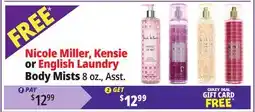 Ocean State Job Lot Nicole Miller / Kensie / English Laundry Body Mists 8 oz offer