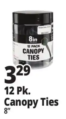 Ocean State Job Lot 8 Canopy Ties 12 Count offer