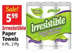 Ocean State Job Lot Irresistible Paper Towels offer