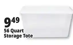 Ocean State Job Lot 56 Quart Storage Tote offer