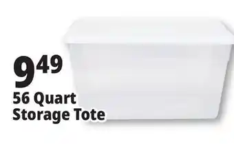 Ocean State Job Lot 56 Quart Storage Tote offer