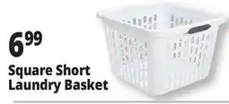 Ocean State Job Lot Square Short Laundry Basket offer