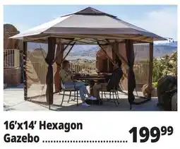 Ocean State Job Lot Hexagon Gazebo offer