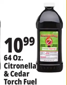 Ocean State Job Lot 64 Oz. Citronella & Cedar Torch Fuel offer