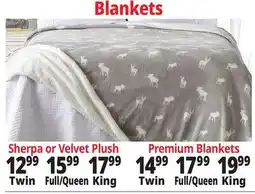 Ocean State Job Lot Blankets offer