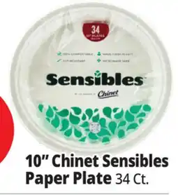 Ocean State Job Lot Chinet Sensibles 10 Plates 34 ct offer